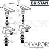 Bristan Sail Bath Taps Spares